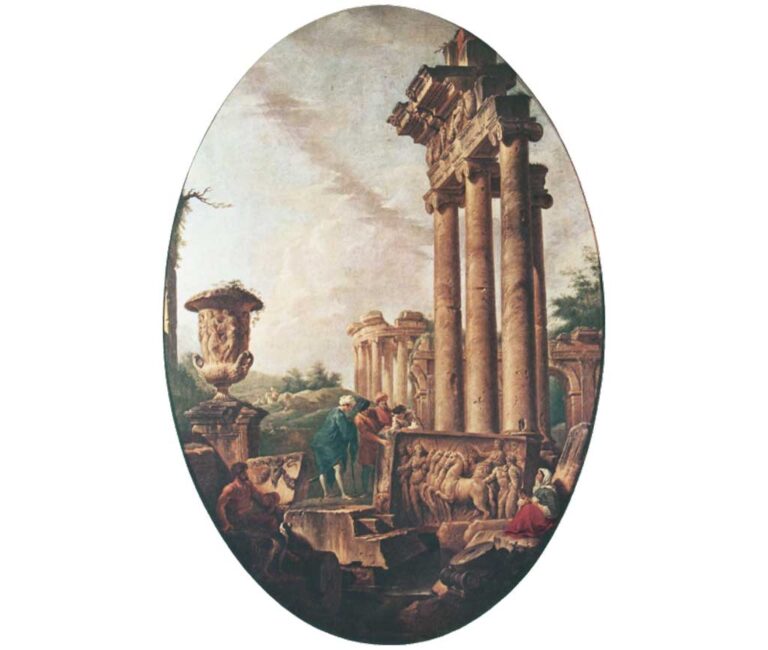 Rovine di Roma; Giovanni Paolo Pannini (1691 - 1765).